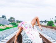 Michelle May Yoga Cardiff-by-the-Sea Wheel Pose Urdhva Dhanurasana